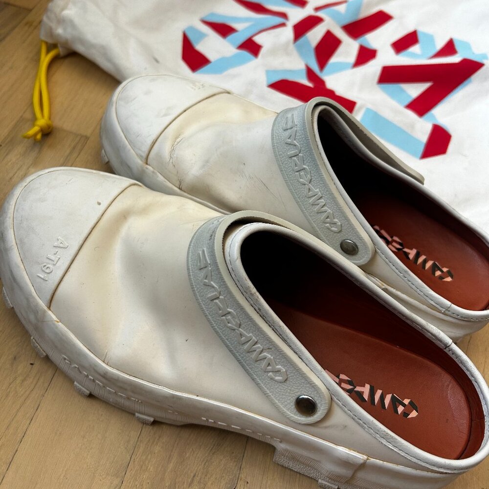 NIB Camperlab WhiteTraktori Clogs